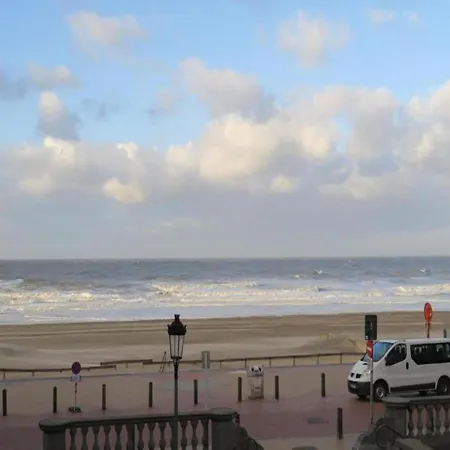 Zeedijk Beachfront In Belgium Blankenberge