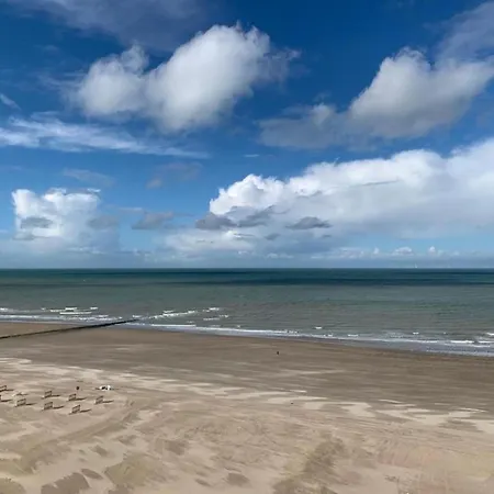 Zeedijk Beachfront In Belgium Blankenberge